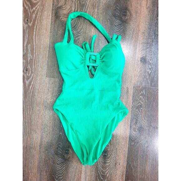 Becca by Rebecca Virtue Women's Standard Line One Piece Swimsuit Medium‎ #12 - Picture 3 of 5